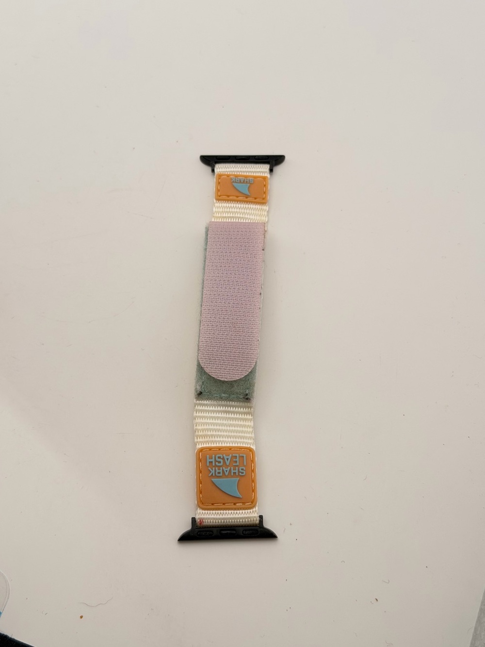 Shark Leash Apple Watch Band, white, 42/44/46mm, very good